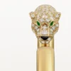 Bracciale Panthere De Cartier, modello piccolo, semi-pavé