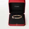 Bracciale Panthere De Cartier, modello piccolo, semi-pavé