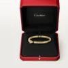 Bracciale Panthere De Cartier, modello piccolo, semi-pavé
