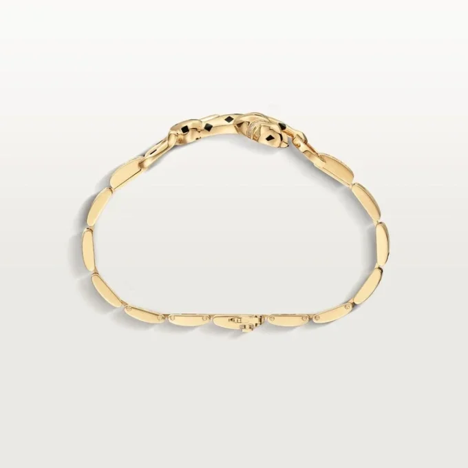 Bracciale Panthere De Cartier – Oro giallo, lacca, diamanti, granati tsavoriti, onice – Cartier