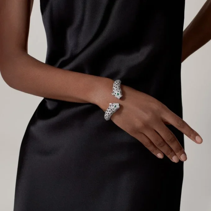 Bracciale Panthere De Cartier, pavé