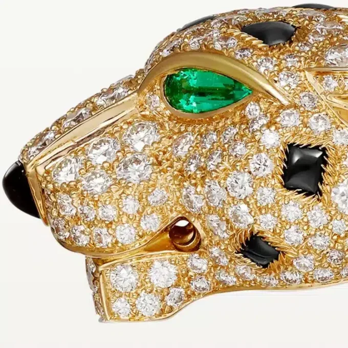 Bracciale Panthere De Cartier, pavé