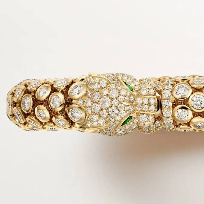 Bracciale Panthere De Cartier, pavé