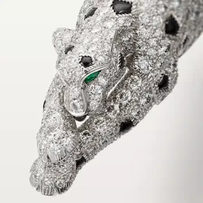Bracciale Panthere De Cartier, pavé