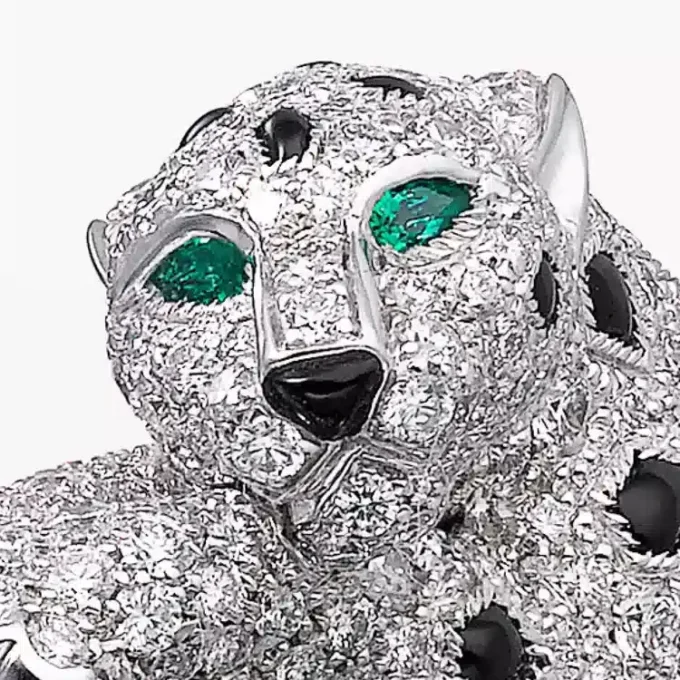 Bracciale Panthere De Cartier, pavé