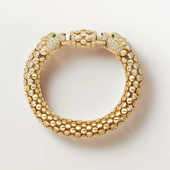 Bracciale Panthere De Cartier, pavé