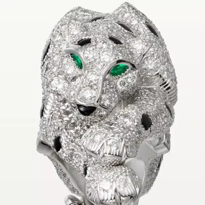 Bracciale Panthere De Cartier, pavé