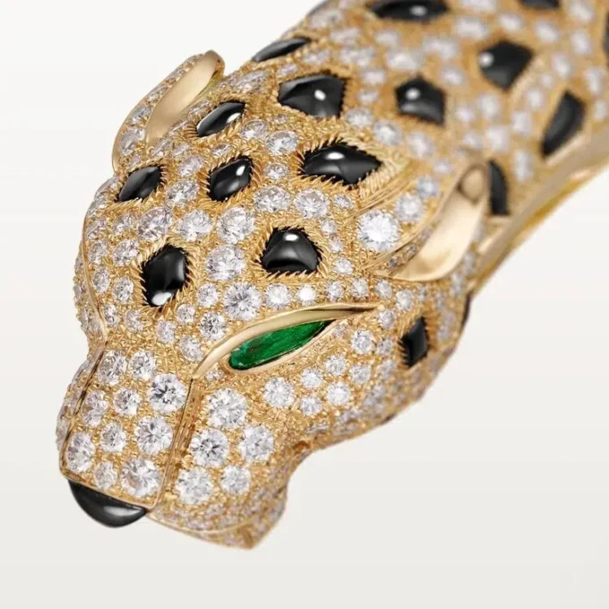 Bracciale Panthere De Cartier, pavé