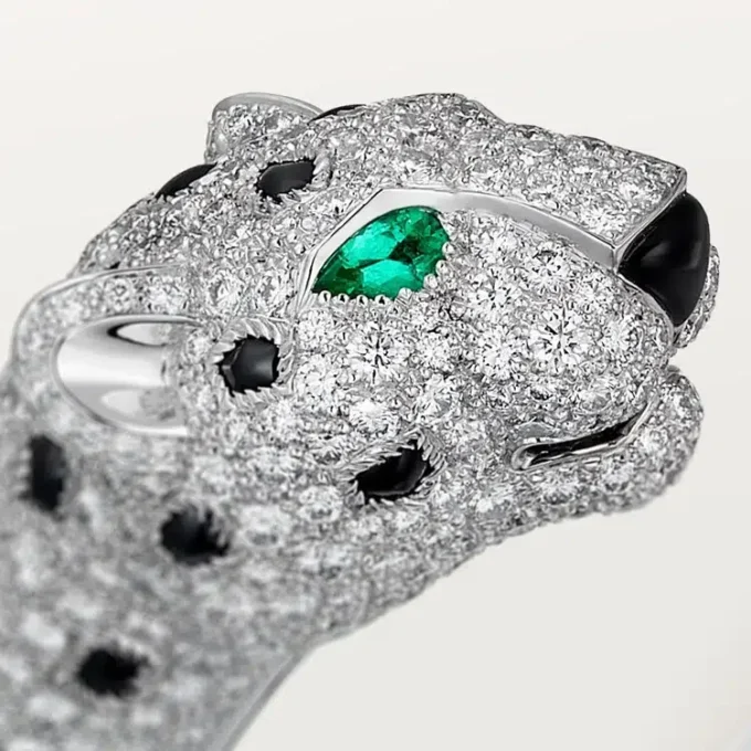 Bracciale Panthere De Cartier, pavé