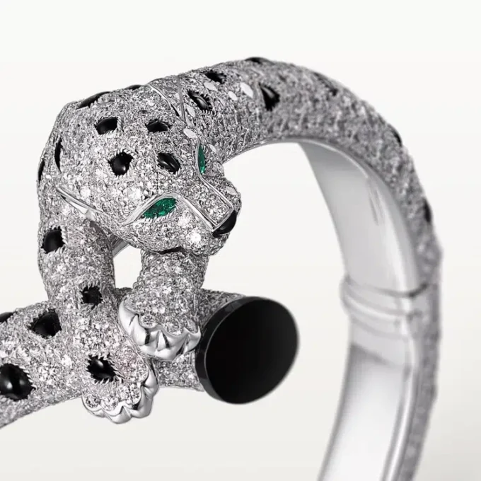 Bracciale Panthere De Cartier, pavé