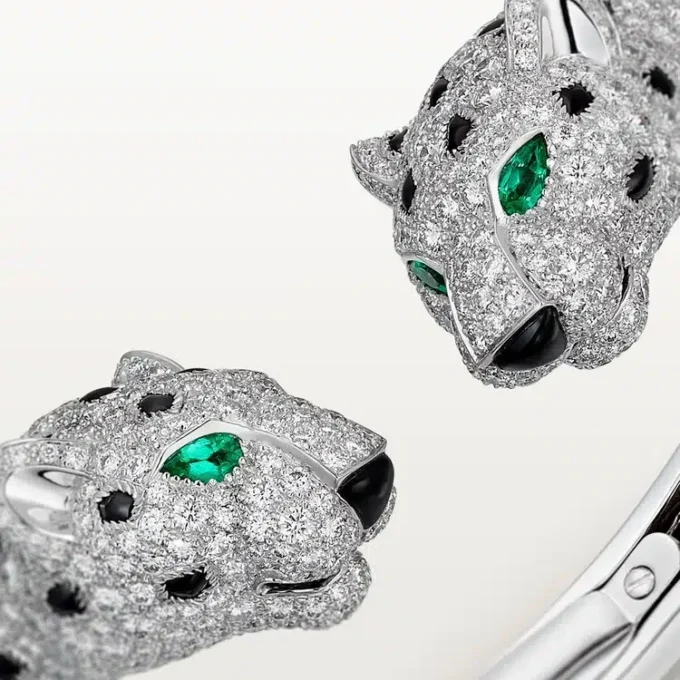 Bracciale Panthere De Cartier, pavé