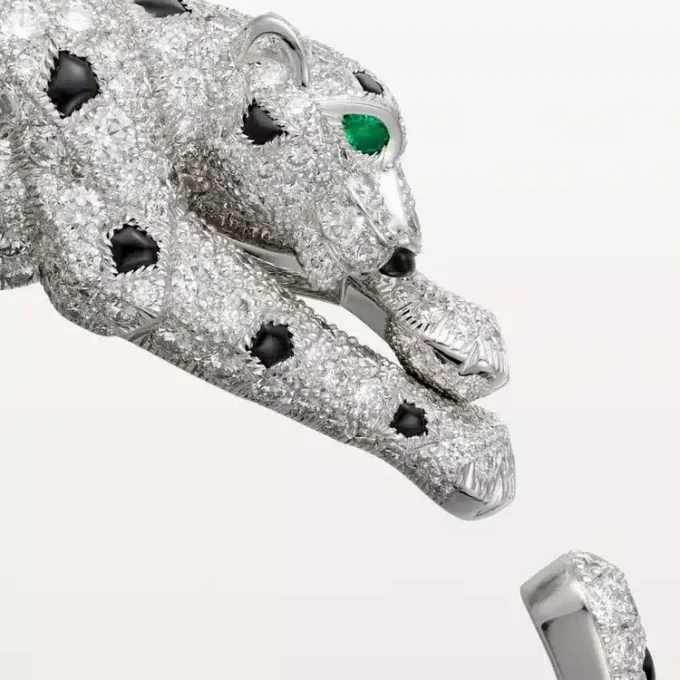 Bracciale Panthere De Cartier, pavé
