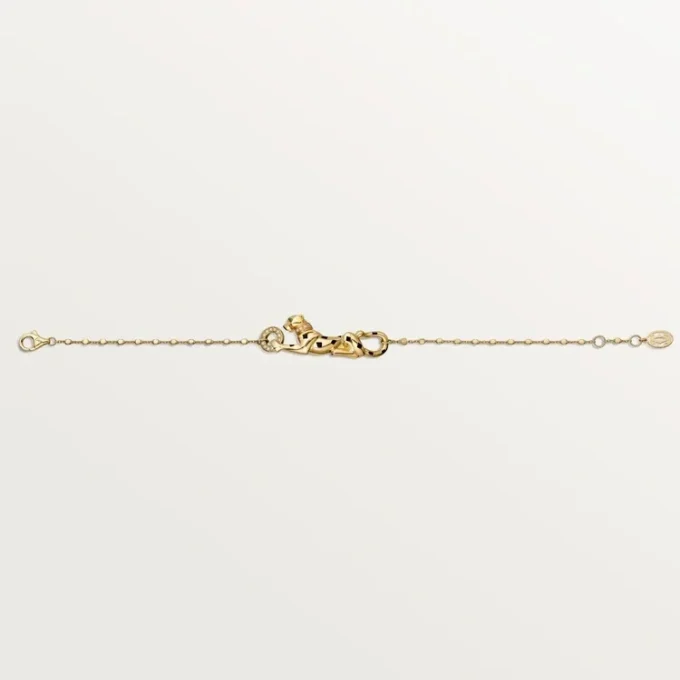 Bracciale Panthere De Cartier, su catena, diamanti
