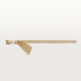 Bracciale Panthere De Cartier, su catena, diamanti