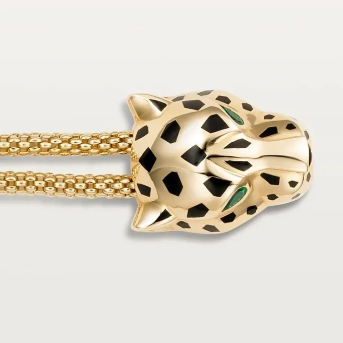 Bracciale Panthere De Cartier, su catena, diamanti