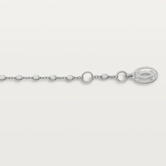 Bracciale Panthere De Cartier, su catena, semi-pavé