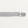 Bracciale Panthere De Cartier, su catena, semi-pavé