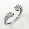Bracciale Panthere De Cartier, zaffiro, pavé