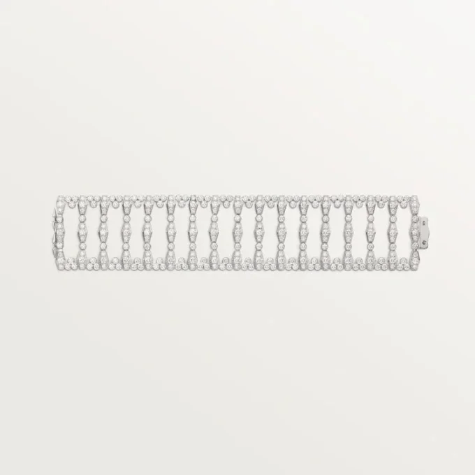 Bracciale Pluie De Cartier – Oro bianco, diamanti – Cartier