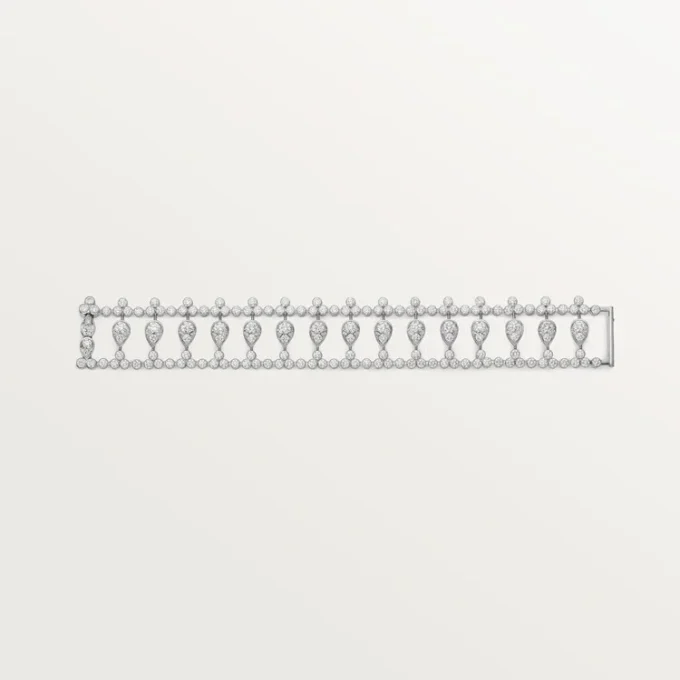 Bracciale Pluie De Cartier – Oro bianco, diamanti – Cartier
