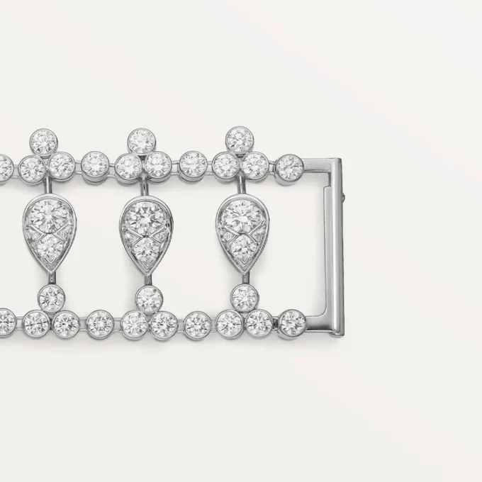 Bracciale Pluie De Cartier – Oro bianco, diamanti – Cartier