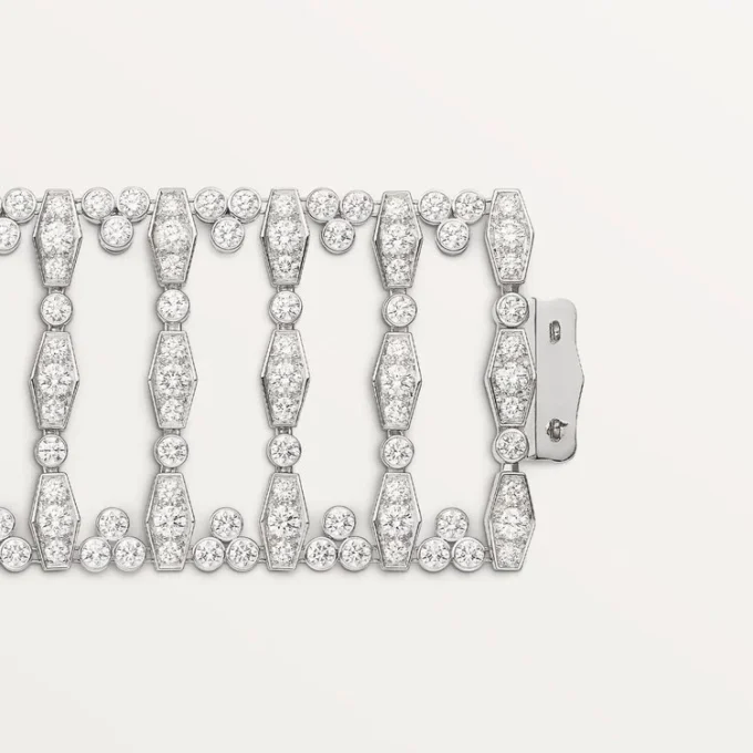 Bracciale Pluie De Cartier – Oro bianco, diamanti – Cartier