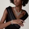 Orecchini Pluie De Cartier – Oro bianco, diamanti – Cartier