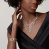 Orecchini Pluie De Cartier – Oro bianco, diamanti – Cartier