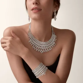 Bracciale rigido della collezione Diamond, diamanti