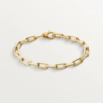 Bracciale Santos De Cartier, catena, modello medio