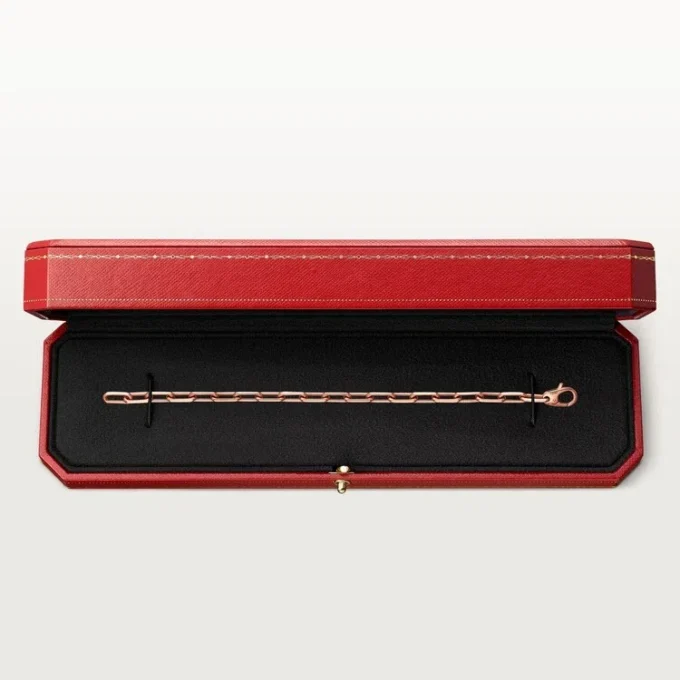 Bracciale Santos De Cartier, catena, modello medio