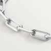 Bracciale Santos De Cartier, catena, modello medio