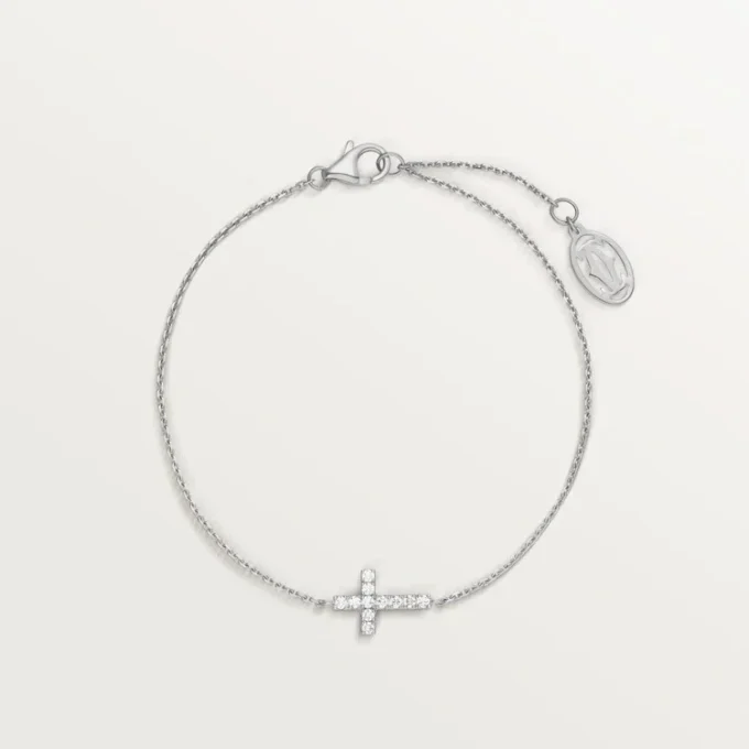 Bracciale Symbols – Oro bianco, diamanti – Cartier