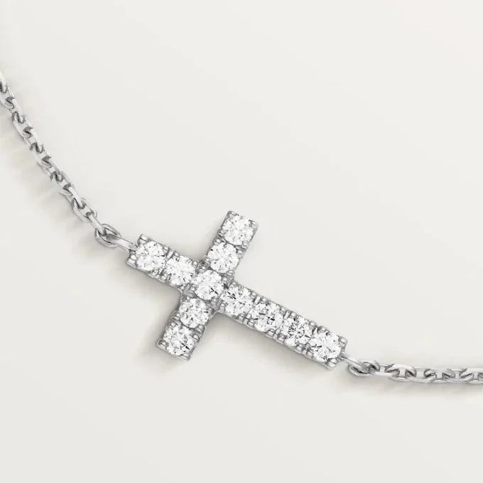 Bracciale Symbols – Oro bianco, diamanti – Cartier