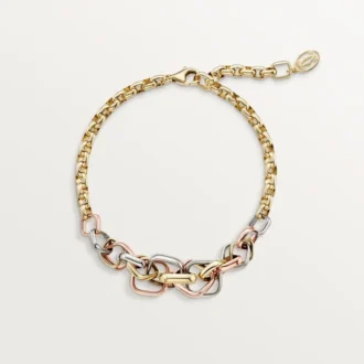 Bracciale Trinity, a forma di cuscino