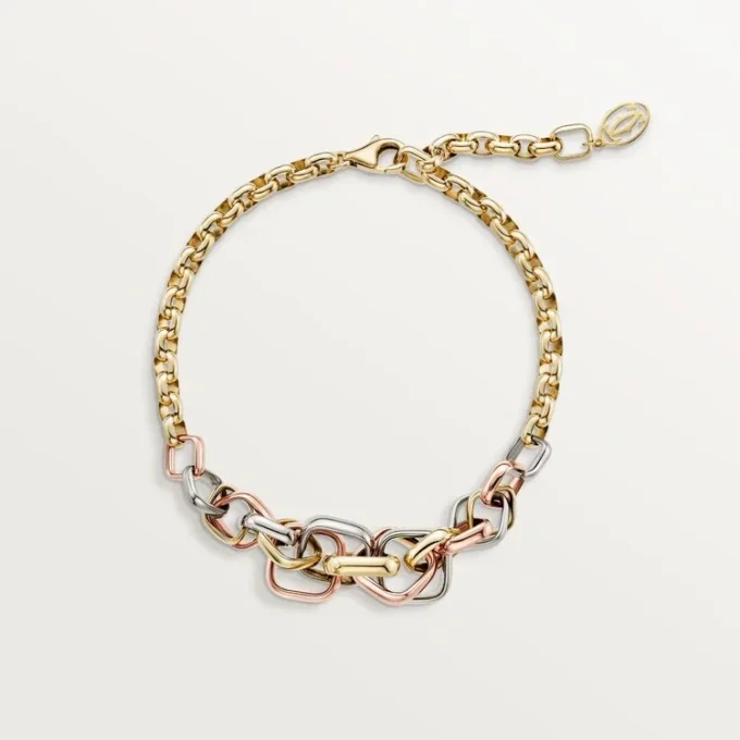 Bracciale Trinity, a forma di cuscino