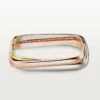 Bracciale Trinity, a forma di cuscino