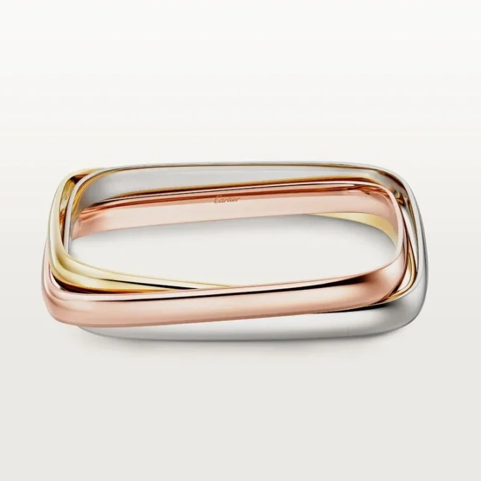 Bracciale Trinity, a forma di cuscino