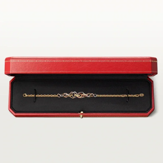 Bracciale Trinity, a forma di cuscino