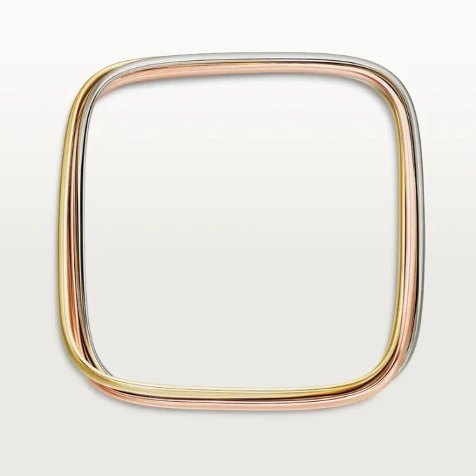 Bracciale Trinity, a forma di cuscino