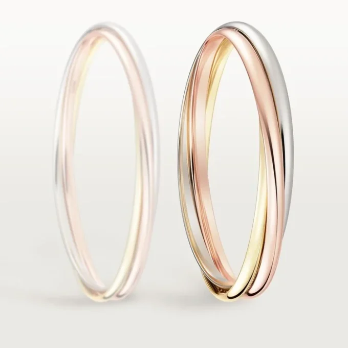 Bracciale Trinity in oro tricolore, modello classico | Cartier Us