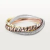 Bracciale Trinity, laccato, diamanti