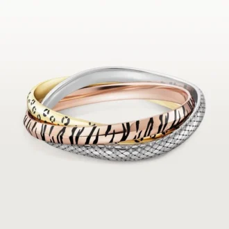 Bracciale Trinity, laccato, diamanti