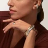 Bracciale Trinity, laccato, diamanti