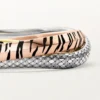 Bracciale Trinity, laccato, diamanti