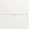 Bracciale Trinity, su catena, 1 diamante