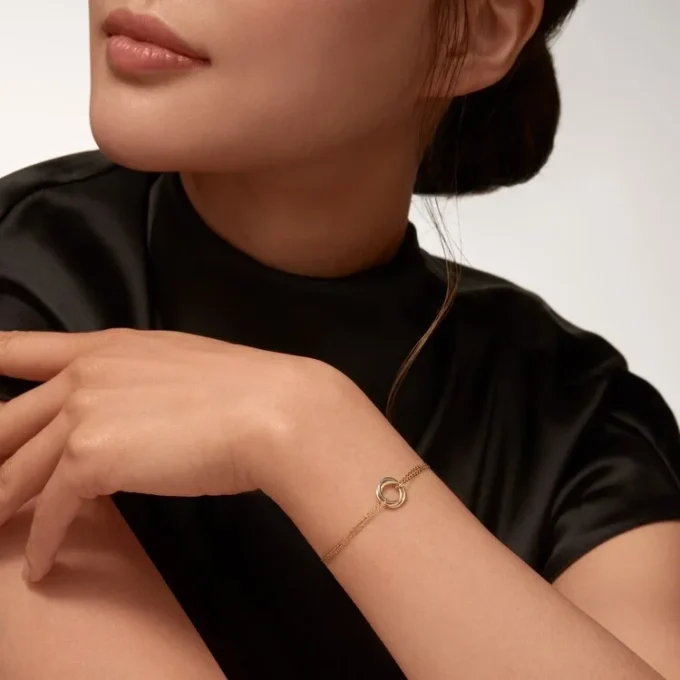 Bracciale Trinity, su catena