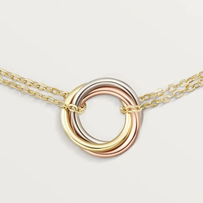 Bracciale Trinity, su catena