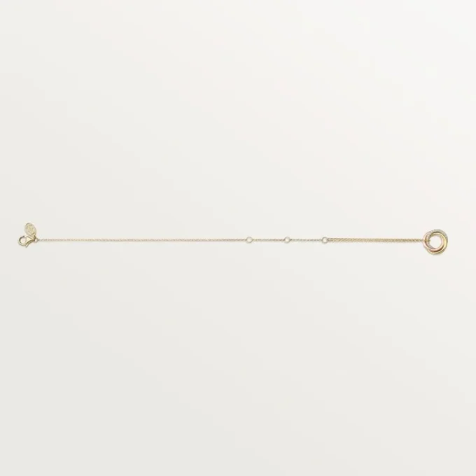 Bracciale Trinity, su catena, diamanti