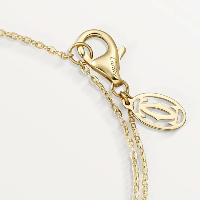 Bracciale Trinity, su catena, diamanti